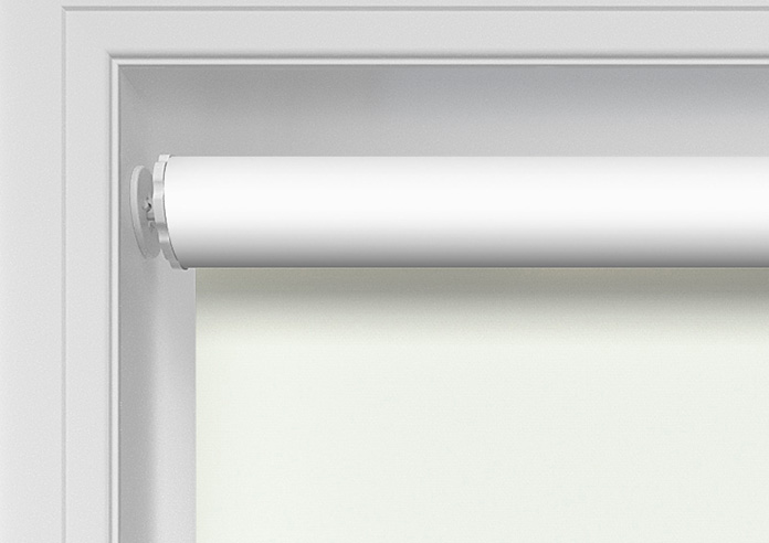 Rimini (Blackout), White - Twist&Fit Roller Blind - Image 10